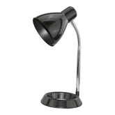 Avide Basic Φωτιστικό Γραφείου με O Βάση Μαύρο